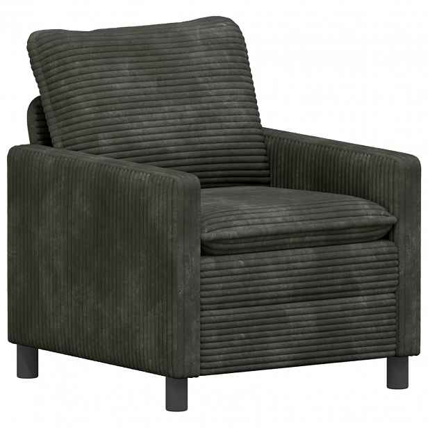 vidaXL Pohovka Antracitová 76 x 81 x 87,5 cm Polyester