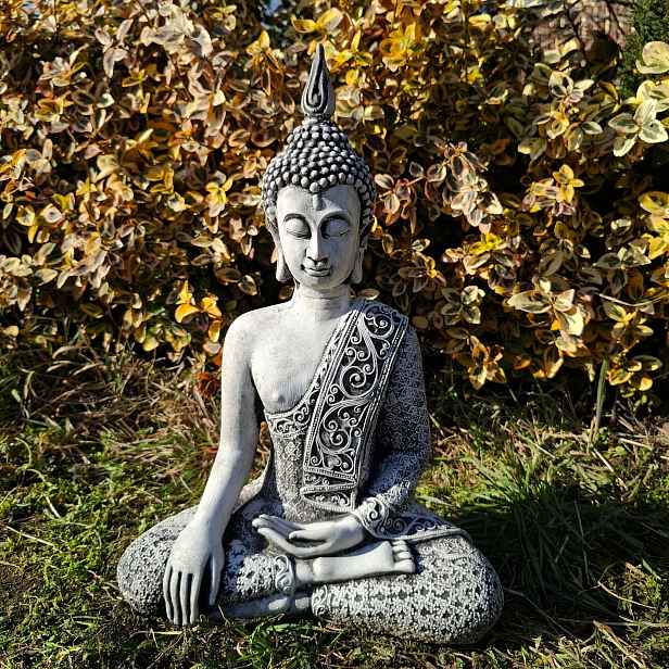 Buddha do zahrady Betonové figurky Dekorativní socha