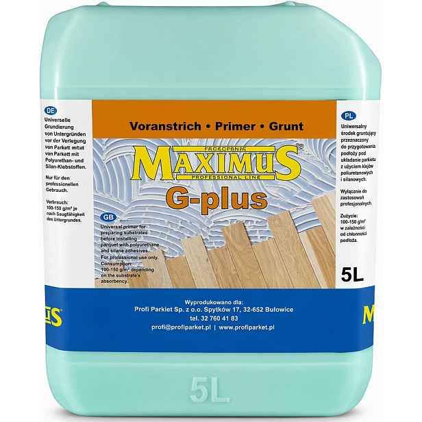Maximus G-Plus 5L ekologický disperzní podklad pro cementové podklady