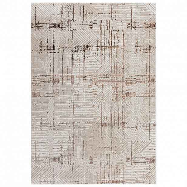 Mazovia KOBEREC UE68A - béžový, hnědý - 80 x 150 cm