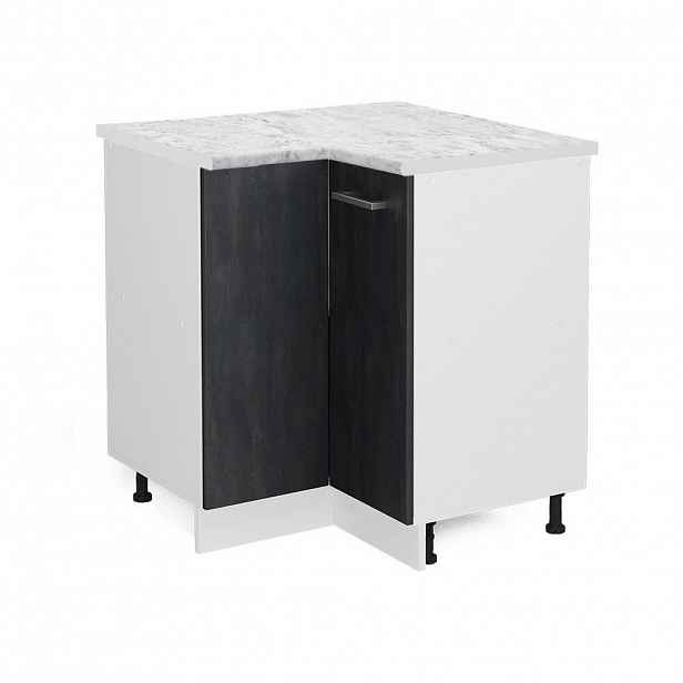 Vicco ROHOVÁ SKŘÍŇKA R-Line Černý beton 75.6 cm PD Mramor