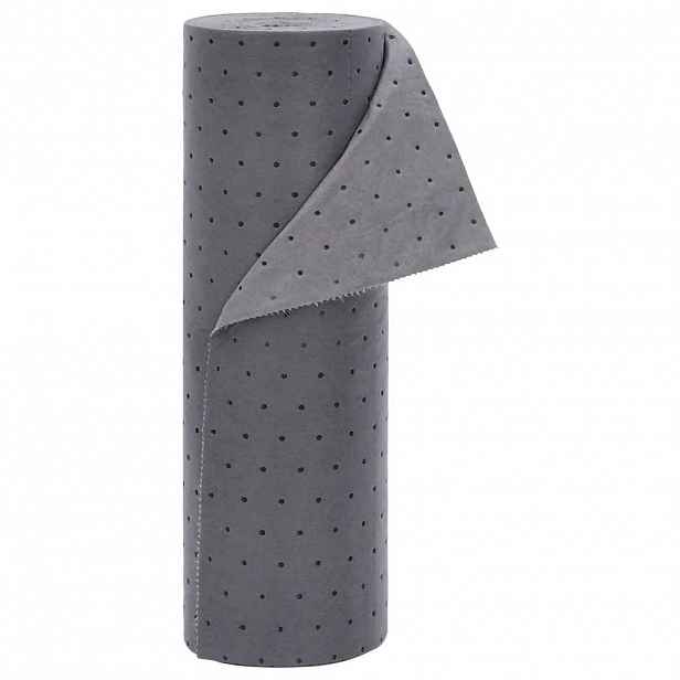 vidaXL Olejové absorpční podložka šedé 40x1000 cm