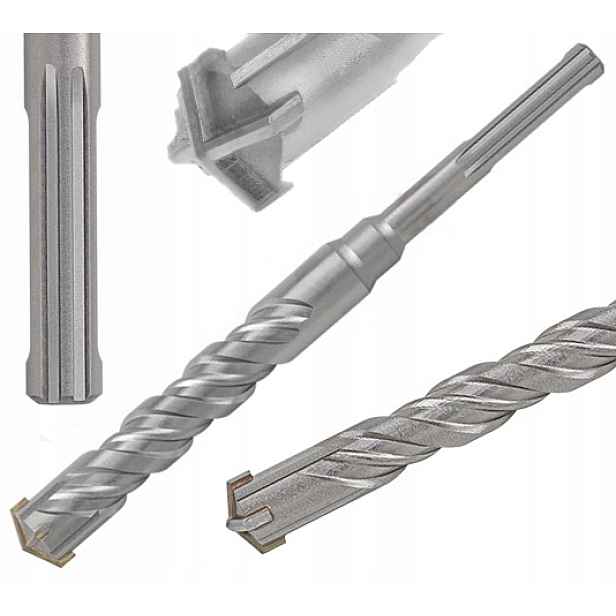 Vrták Do Betonu 38 x 340 mm Sds Max Křížové Cihlové Zdivo Widia