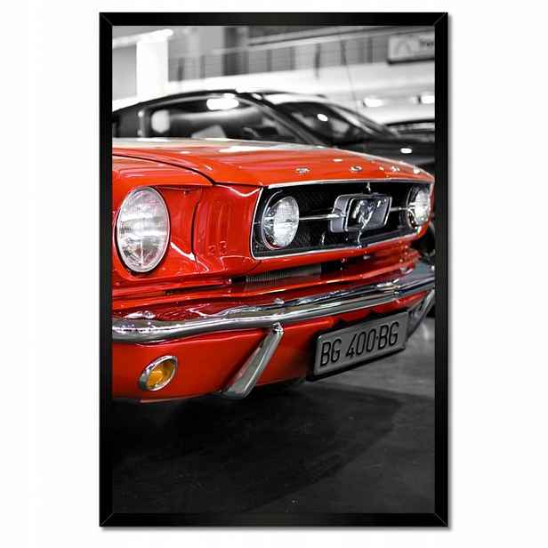 Plakáty v rámu 40x60 Červený Mustang