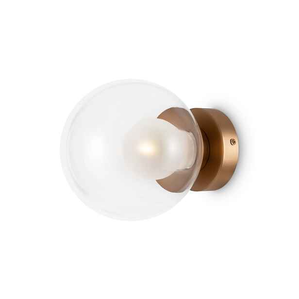 Nástěnné svítidlo zlatá koule Ø15 cm 20 W Basic Form Maytoni