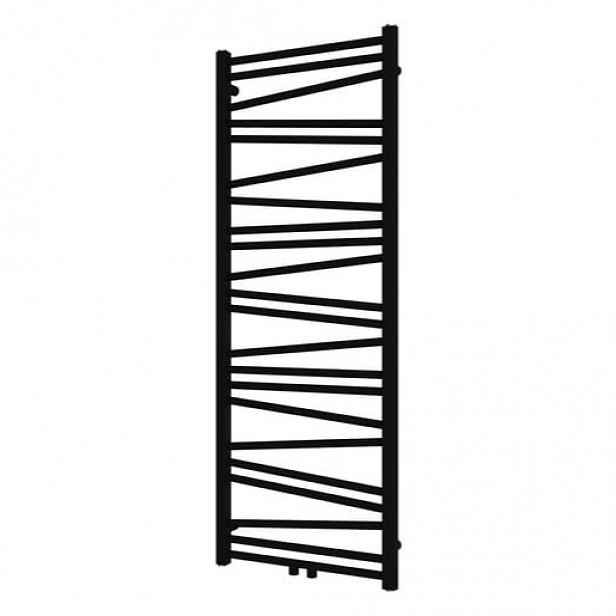 Radiátor kombinovaný SAT Lilon 133,5x50 cm černá matná SATRALI1335500SBL
