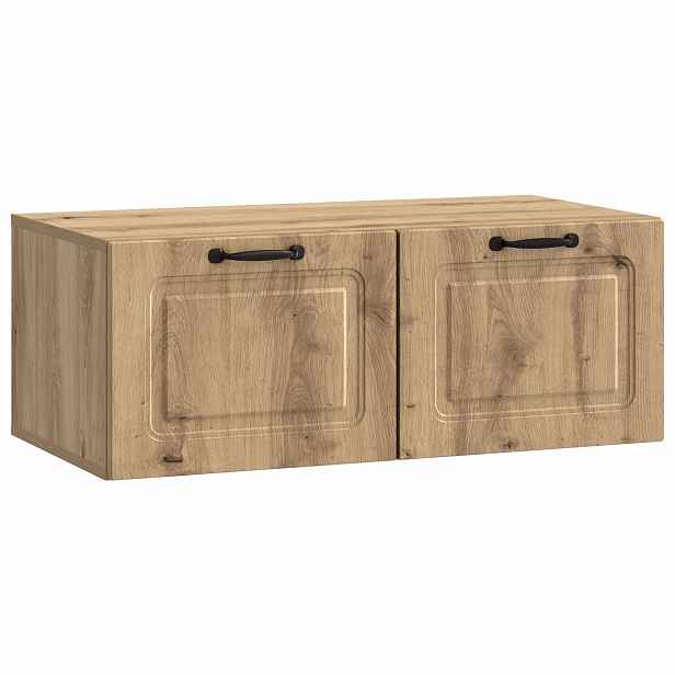 vidaXL Nástěnná TV skříň 78,5 x 41 x 30 cm Dub artisan