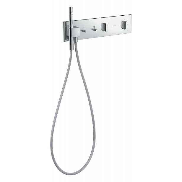 Axor ShowerComposition - Termostatická baterie pod omítku, pro 2 spotřebiče, s příslušenstvím, chrom 12571000