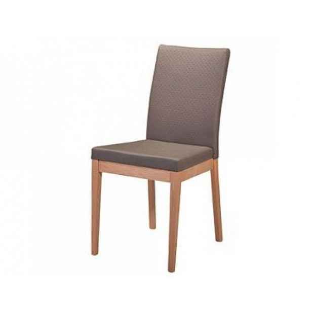 Jídelní židle Sandra hnědá, dub