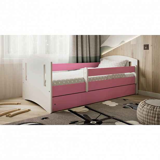 MID.YOU POSTEL PRO DĚTI A MLÁDEŽ 80/180 cm, bílá, pink
