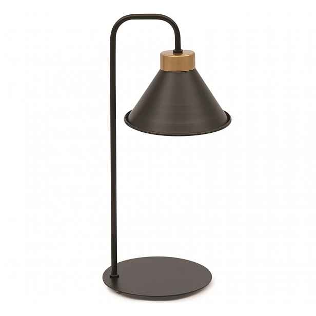 Moderní stolní lampa DETMER - černá / zlatá