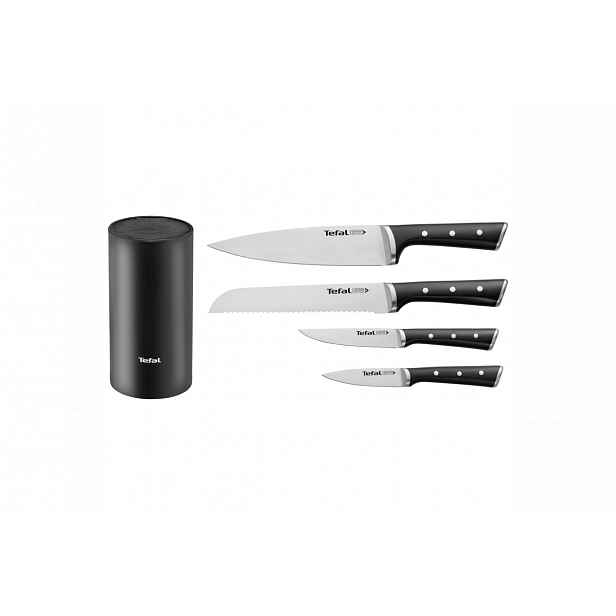 Sada nožů Tefal Ice Force K2325S75 4 ks + blok