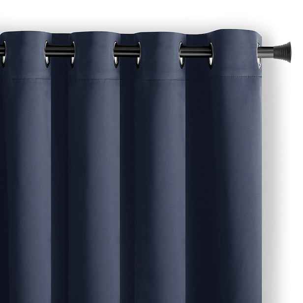 Tmavě modrý dimout závěs 140x270 cm Kierra – Restilo