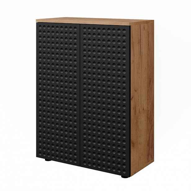 Vicco MIDI SKŘÍŇKA Irma Dub Goldkraft/zelená 60 x 81 cm