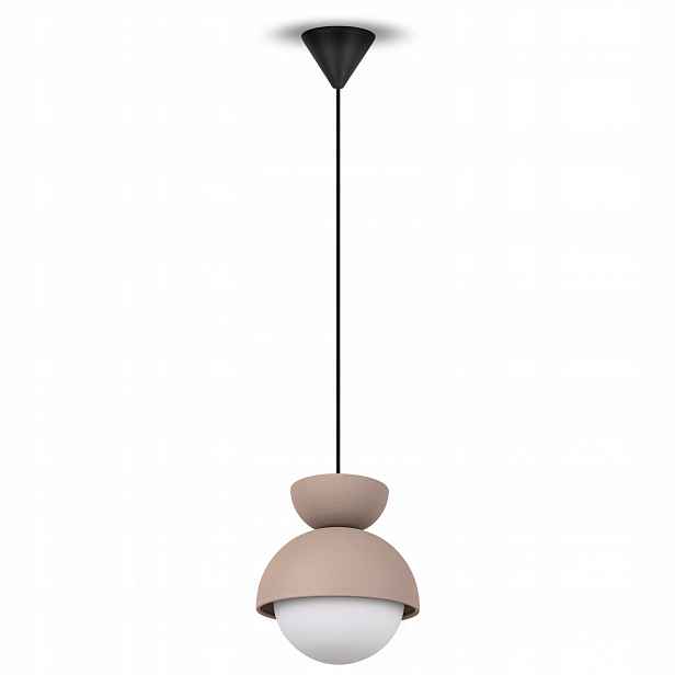 Závěsná lampa G9 moderní ozdobná nad stůl Světle Hnědá béžová bílá Klosz