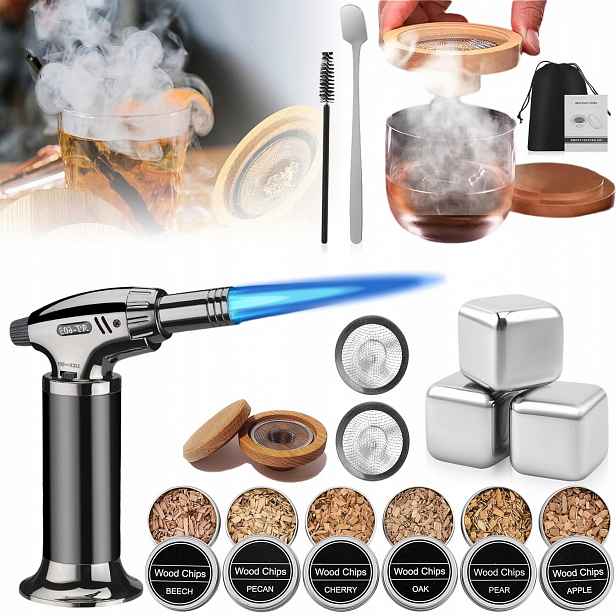 Diy Sada Na Infuzi Whisky Elektrická 8 Koření Jako Dárek Pro Tatínka
