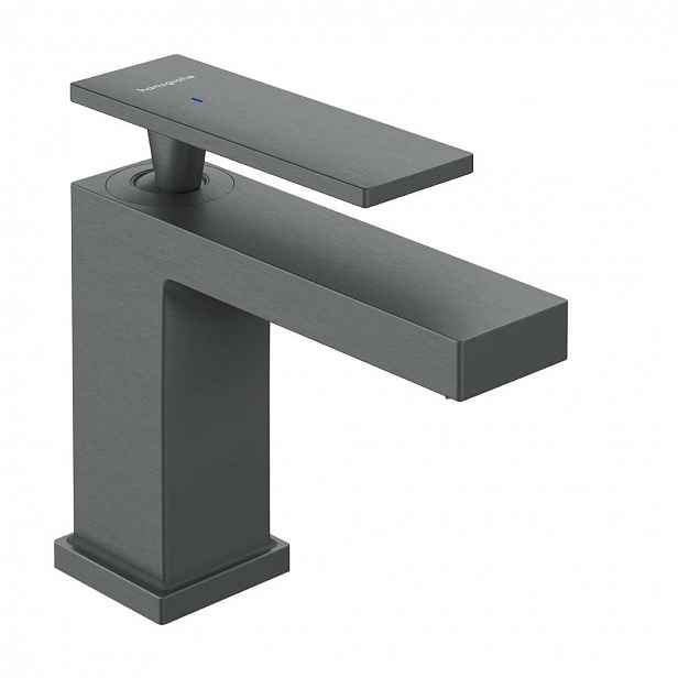 Hansgrohe Tecturis E - Umyvadlový ventil, pro studenou vodu, EcoSmart+, kartáčovaný černý chrom 73013340