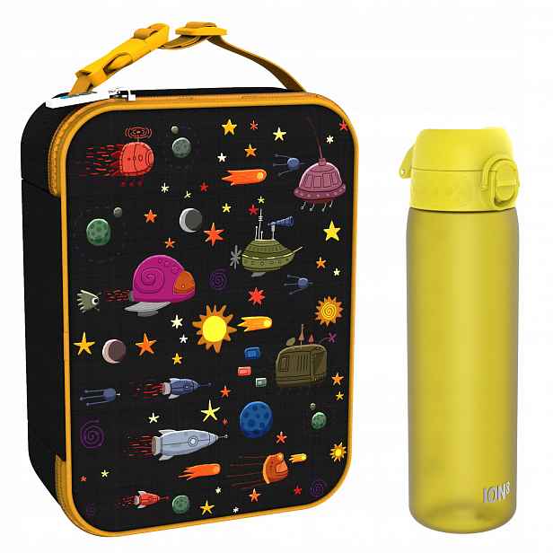 Lahev Na Pití 0,5L Termo Lunch Bag Snídaňová Sada Do Školky ION8