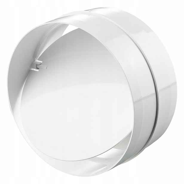 Ventilační spojka Vents pro kulaté kanály s zpětným ventilem 150 mm