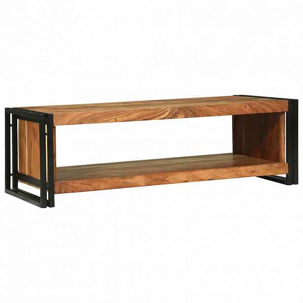 vidaXL Konferenční stolek Hnědá 120 x 50 x 38 cm Masivní akátové dřevo