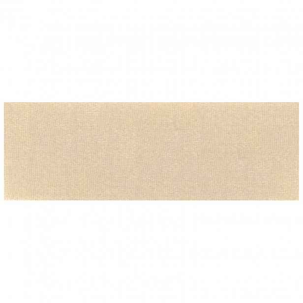 vidaXL Nástěnný čelník 12 ks 90 x 30 cm Krémová textil