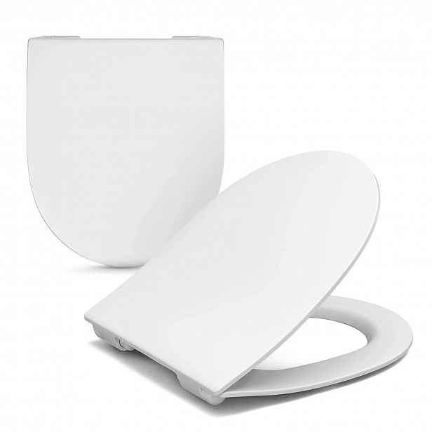 VitrA Sento Wc deska Slim pomalu padající, antibakteriální náhrada Premium