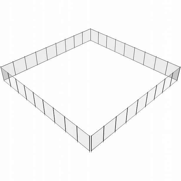 Oplocení 1,2 x 32,9 m demontovatelný pro děti
