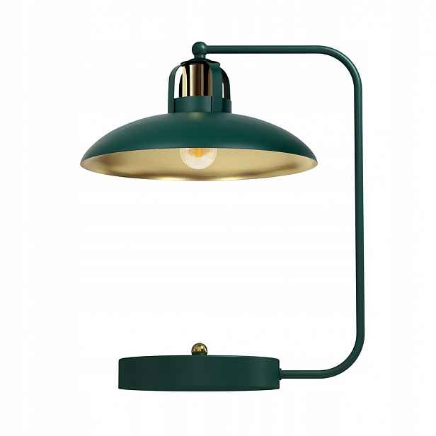 Stolní lampa Felix Zelená Kovové Stínidlo 1xE27 45cm Do Místnosti Domů