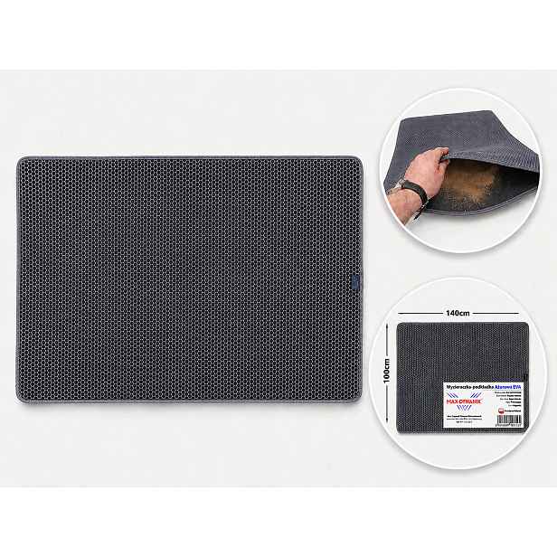 Podložka pod boty s otevíracím bokem pro snadné vyprazdňování Smart Pocket 100x140