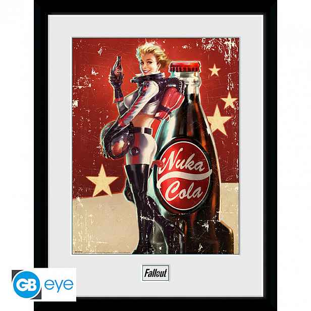 Fallout Framed print "Nuka Cola" (30x40)