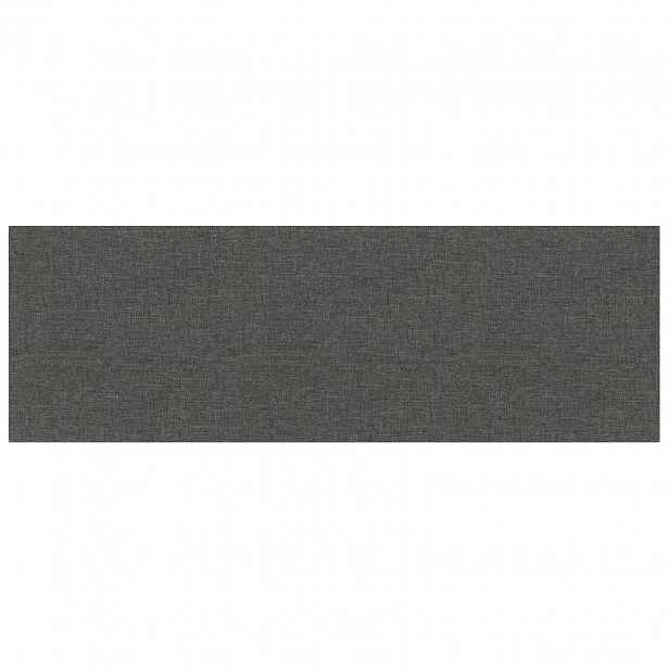 vidaXL Nástěnný čelník 12 ks 90 x 30 cm Tmavě šedá textil