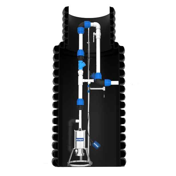 Set s šachtou Pumpa Black line Box 1 VE Morava Master kabel 10 m 230 V