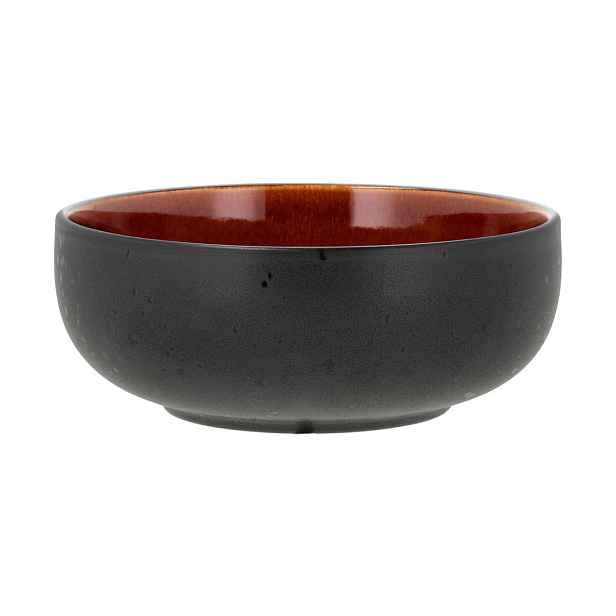 Černá/jantarová ramen miska z kameniny Gastro Black/Amber – Bitz