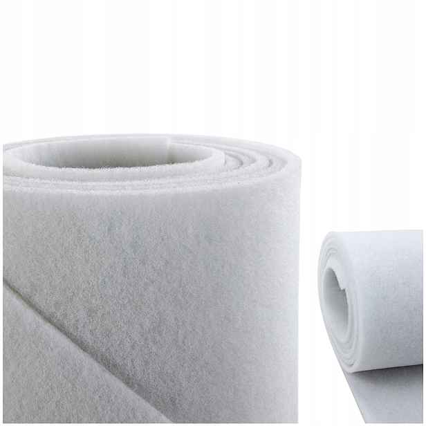 Filtr do rekuperátoru G3 Filtrační netkaná textilie, role 10 m x 1 m x 1 cm