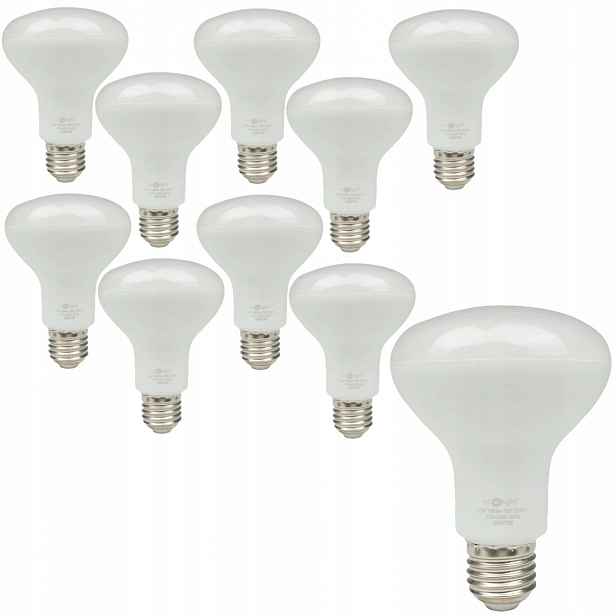 Led žárovka Grzybek R80 Velký závit E27 12W Bílá Teplá Sada 10 ks