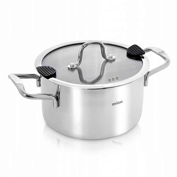 Hrnec Orion Venice s víkem z nerezové oceli 24 cm 6,2L Premium