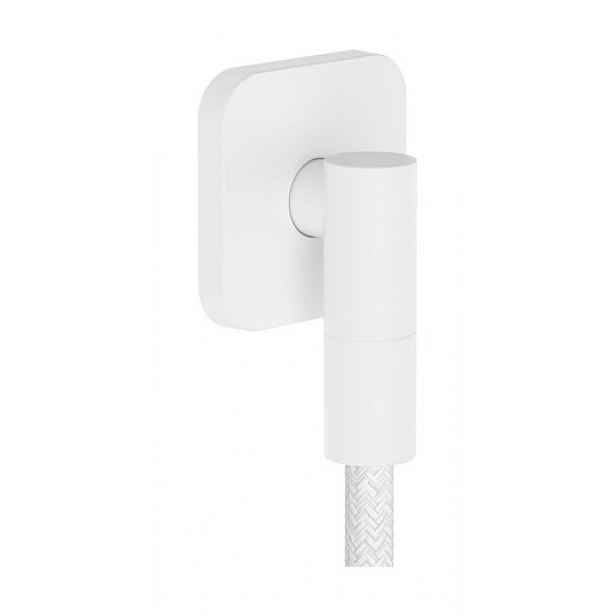 Podomítkový vývod Hansgrohe FixFit Fine Q se zpětným ventilem matná bílá 28884700