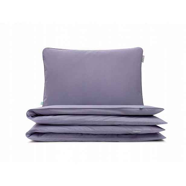 Povlečení Basic Lila 200 x 200 cm 2 x 80 x 70 cm Mumla