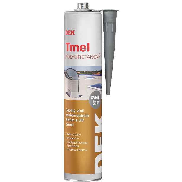 Tmel polyuretanový DEK šedý 300 ml