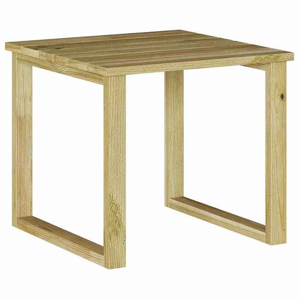 vidaXL stůl Přírodní 40 x 40 x 36 cm Impregnované borovicové dřevo