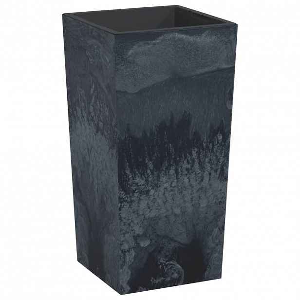 vidaXL Truhlík s odnímatelnou vložkou antracit 11 / 26,5 l PP beton