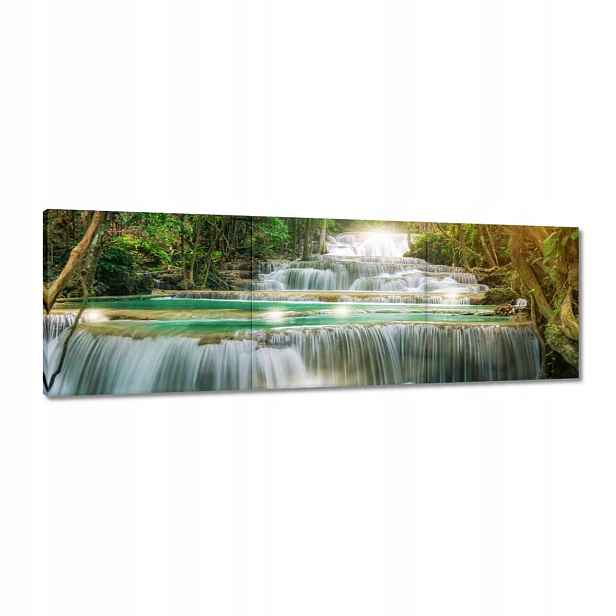 Obrazy 120x40 Vodopád v Asii