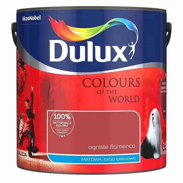 Dulux Barvy světa barva Ohnivé Flamenco mat 2,5L
