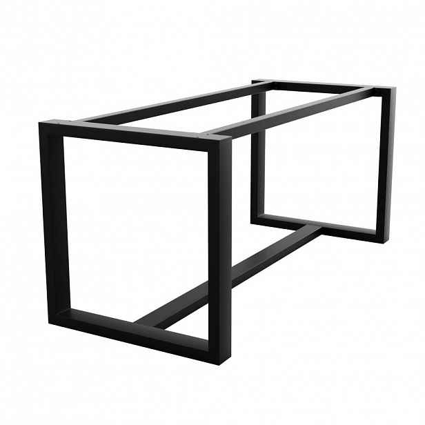 Metalo Pro KOVOVÉ NOHY KE STOLU Porto černá 120/70/72 cm