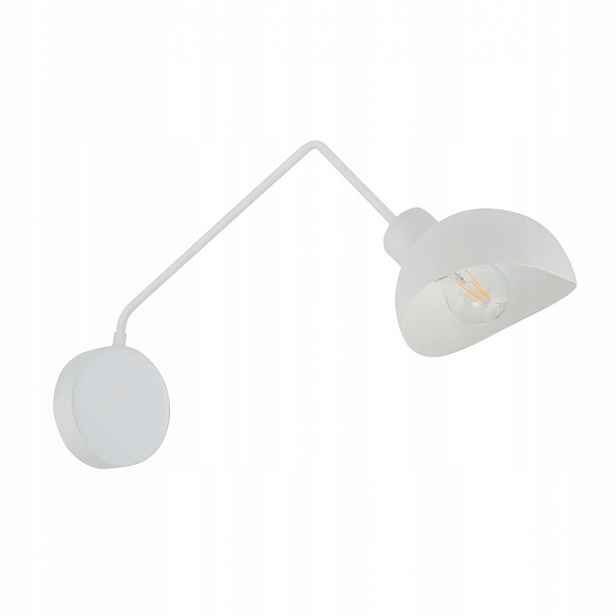 Nástěnné svítidlo Roy 1 Bílé Moderní Pohyblivé Rameno pro Sigma Lighting