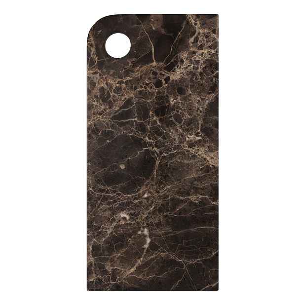 Servírovací mramorové prkénko 38 x 18 cm Marble – Mette Ditmer Denmark