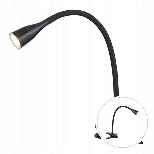 Stolní lampa Černá Materiál Led Moderní dětský pokoj Jeff Rabalux