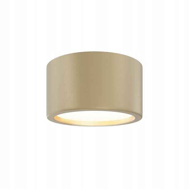 Stropní bod matný zlatý kulatý Ø17 cm pro Led koupelnu 3000K IP44 Maytoni
