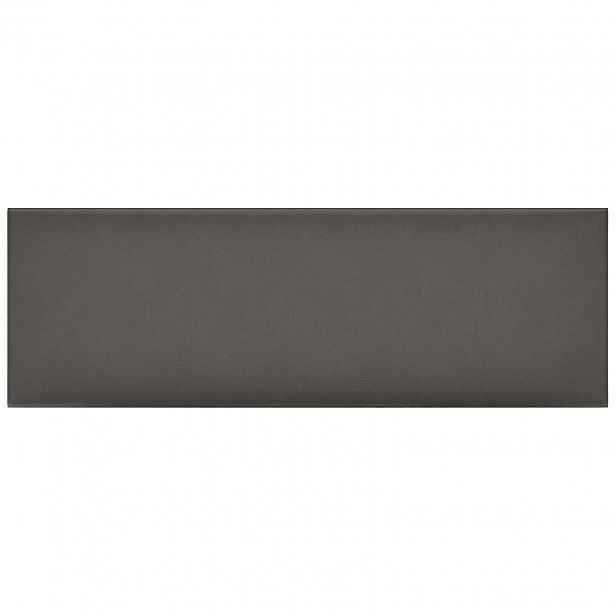 vidaXL Nástěnný čelník 12 ks 90 x 30 cm Šedý textil