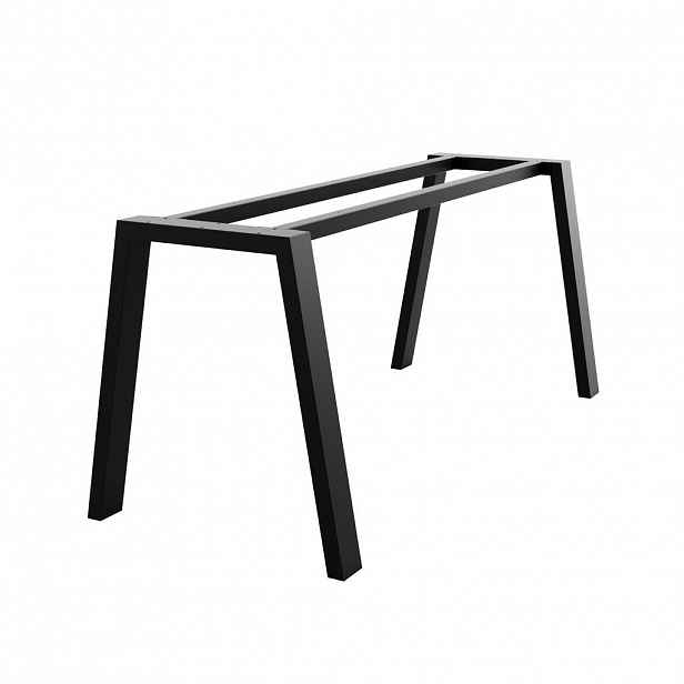 Metalo Pro KOVOVÉ NOHY KE STOLU Thusia černá 150/70/72 cm